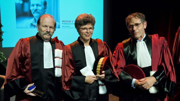 Vardi awarded honorary doctorate by Université Grenoble Alpes