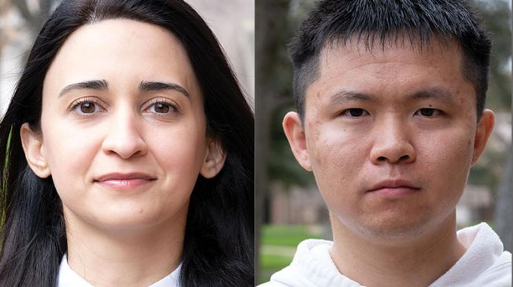 Rahbar, Zhou awarded K2I graduate fellowships
