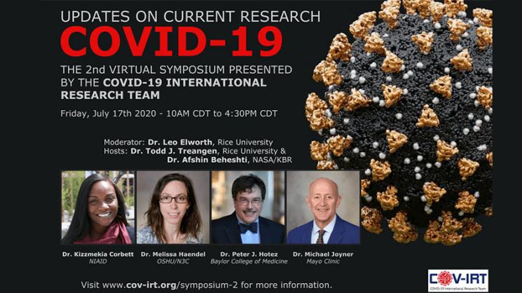 COVID-19 International Research Team Hosts Symposium on Health Crisis 