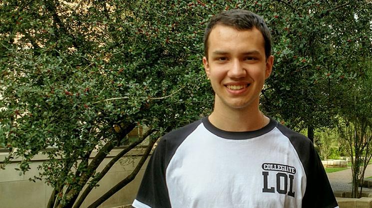 Eduard Danalache, CS junior, is active in Rice's eSports Club.