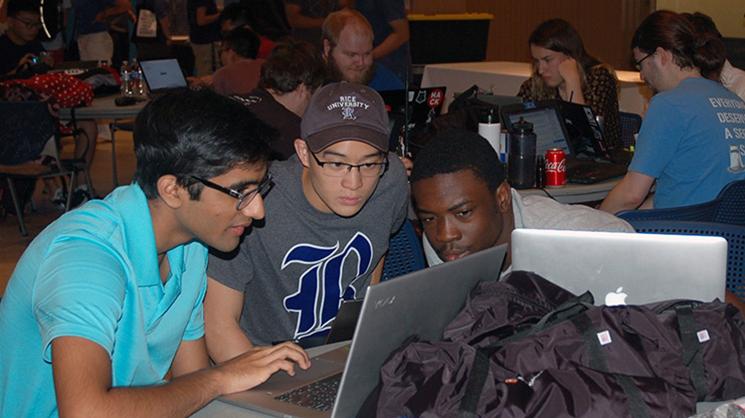 HackRice 7 student team