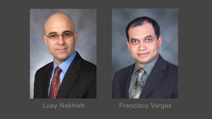 Nakhleh, Vargas named endowed chairs