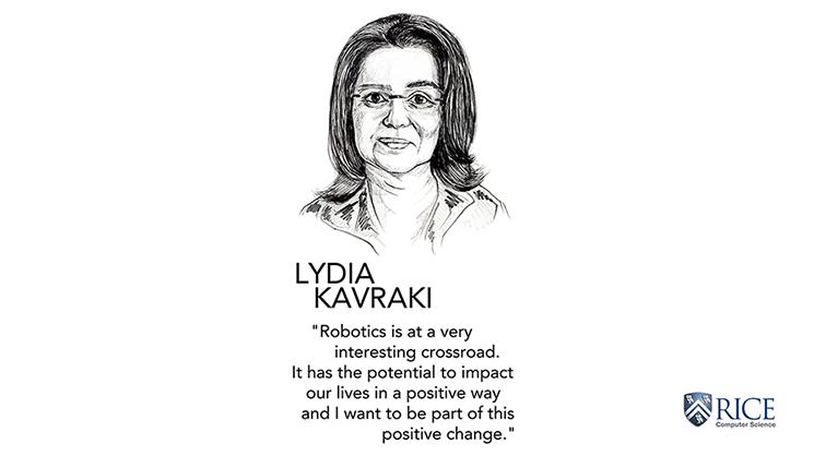 Lydia Kavraki featured in Nomadic Monument for Women in Robotics