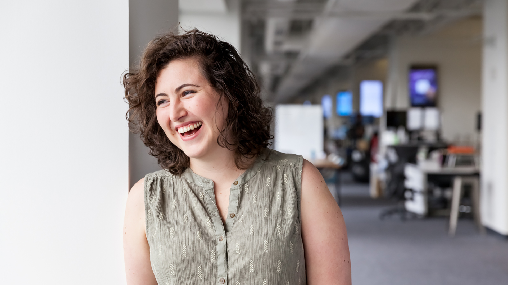 Software Engineer Marie Chatfield, a Rice University Computer Science alumna.