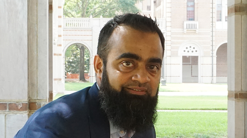 MedTech entrepreneur and Rice CS alumnus Mohammad Ovais.