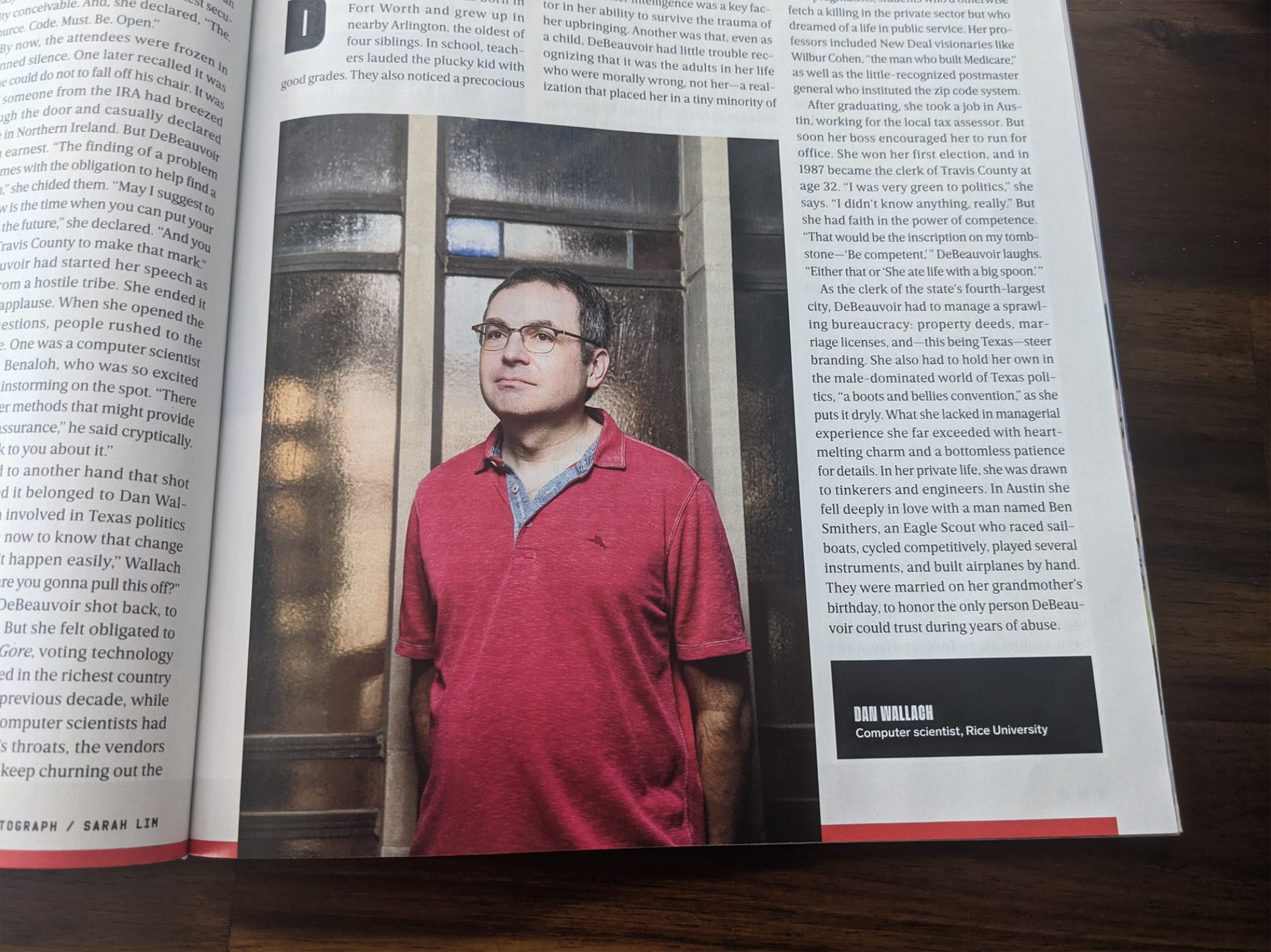 Wallach shares security expertise in build up to 2020 election