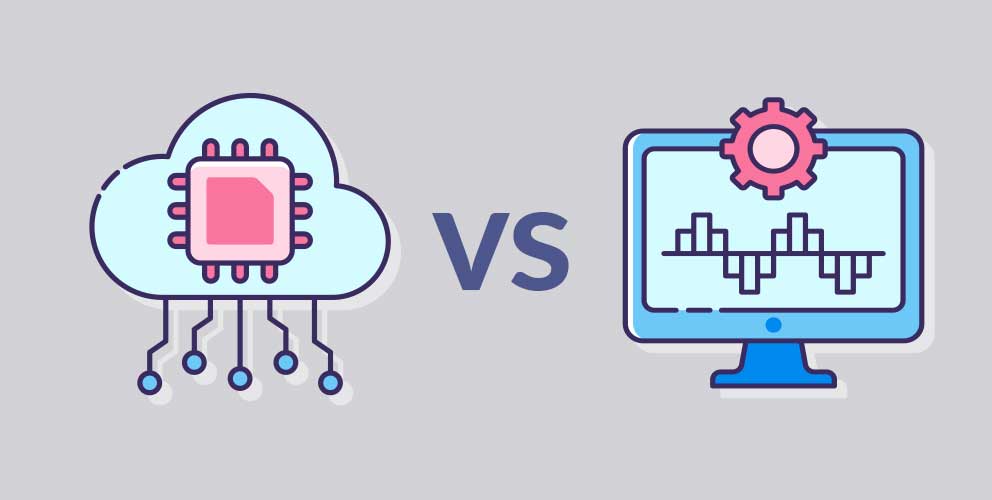 An illustration comparing big data with basic data analytics and visualization