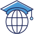 world wearing a cap 