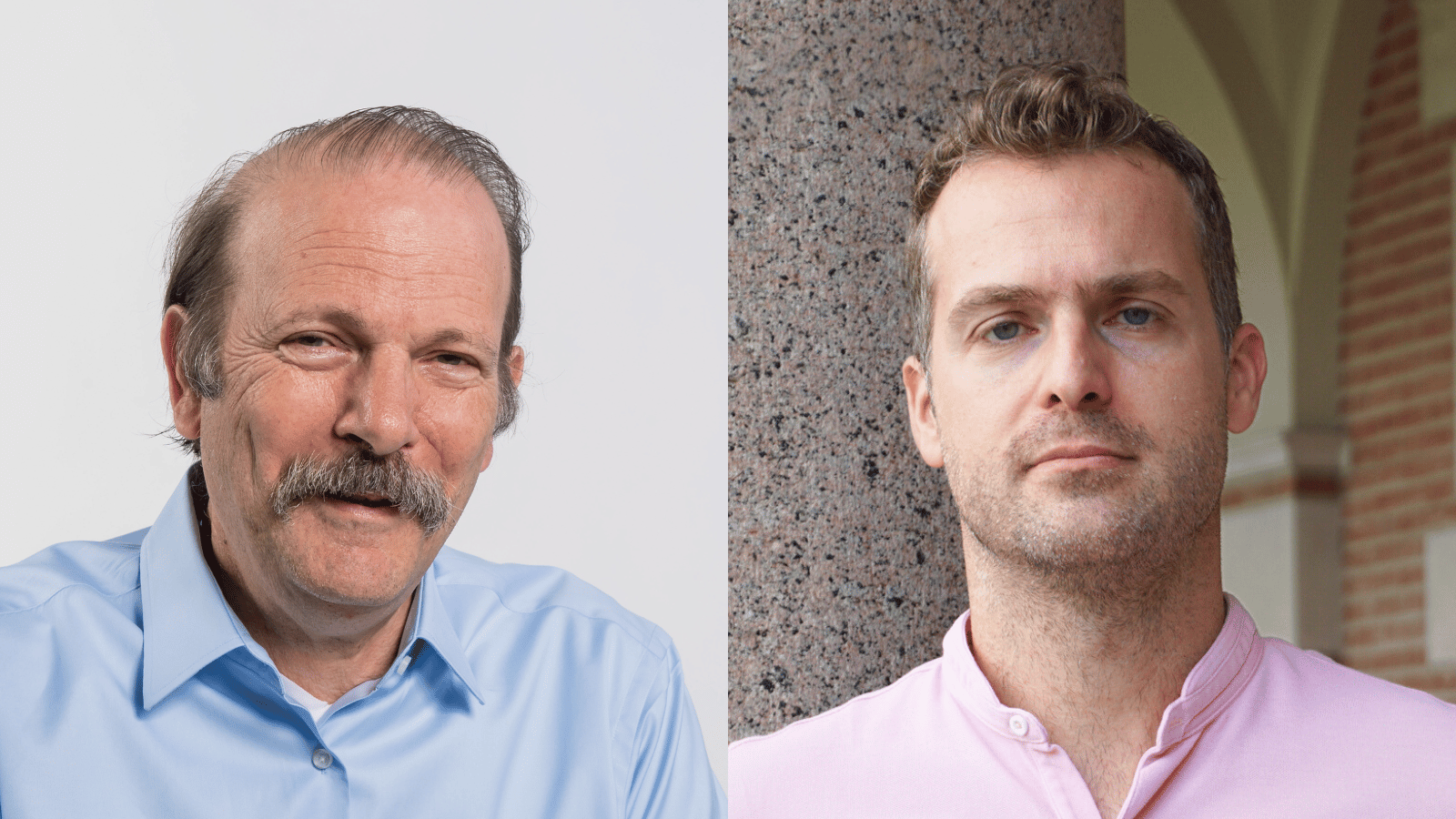 Rice CS Faculty members Moshe Vardi and Tasos Kyrillidis