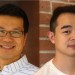 Eugene Ng and Zhuang Wang on Rice University campus